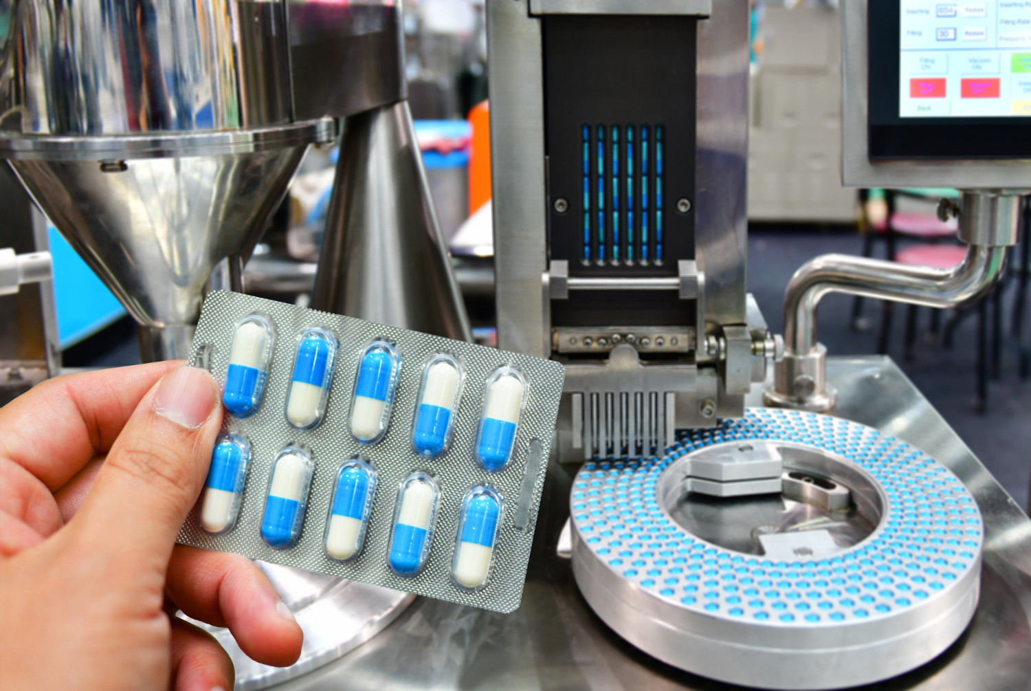 Dimensional control for pharmaceutical manufacturing