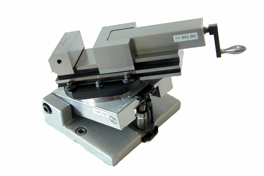 PFL sine table combination with precision vice